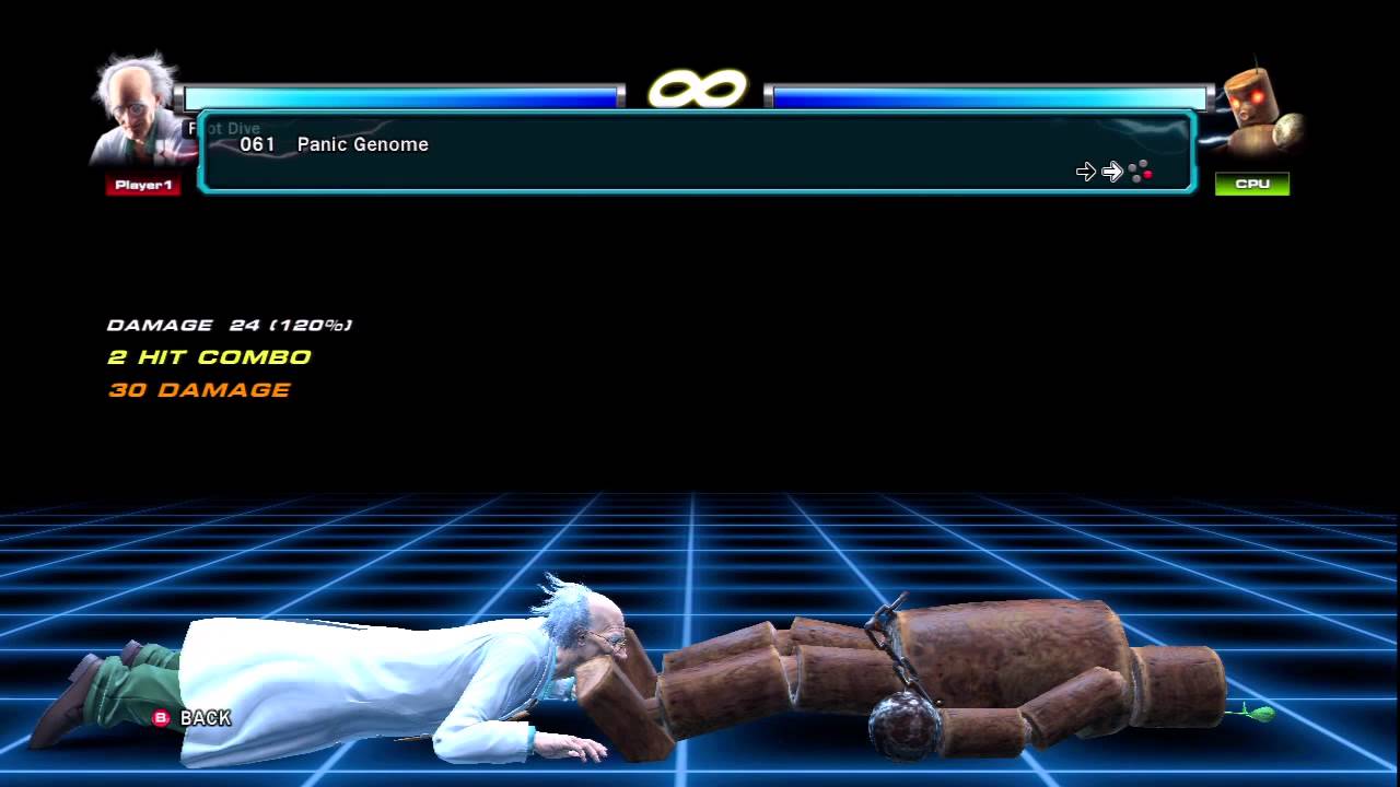 Tekken Tag Tournament 2 Doctor Bosconovitch Full Movelist