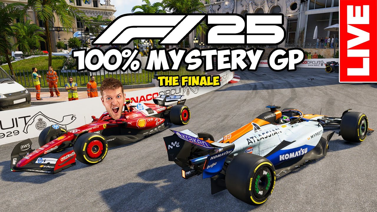 F1 25 100% MONACO GP Community Race With Viewers! THE FINALE