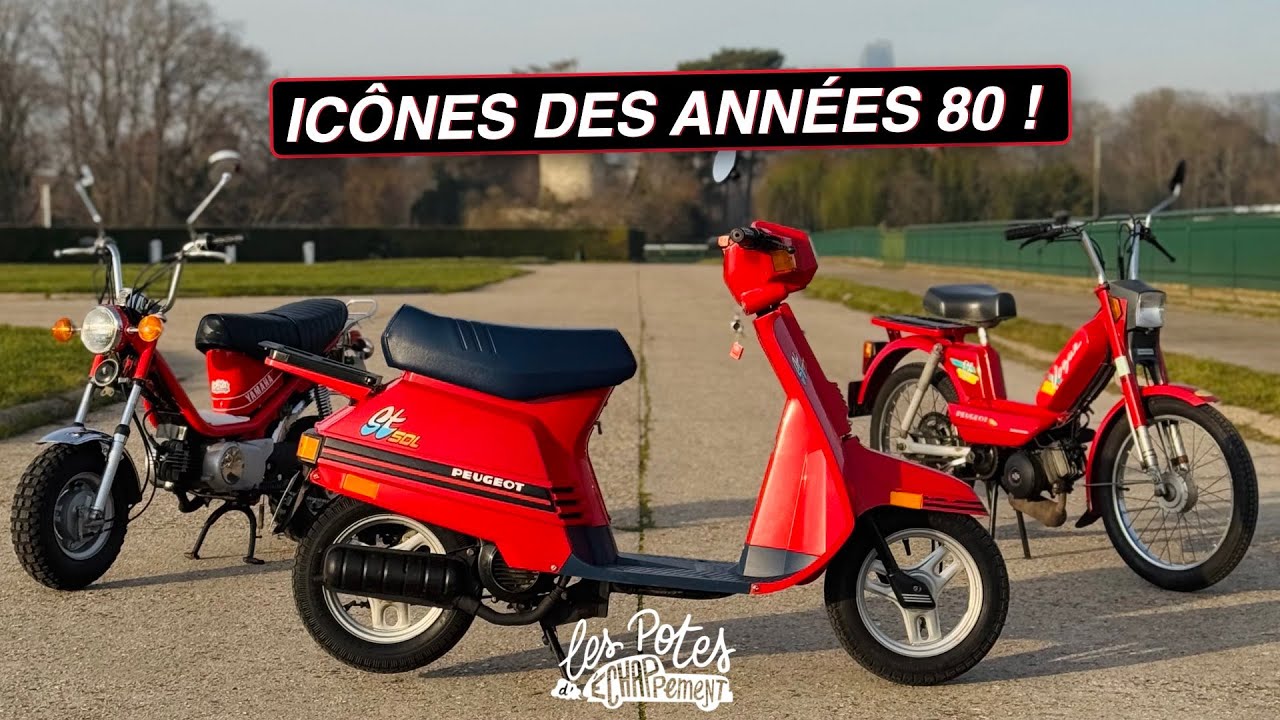 PEUGEOT 50 ST vs YAMAHA CHAPPY et 103 VOGUE : Essai, Avis et Course Légendaire ! 😅