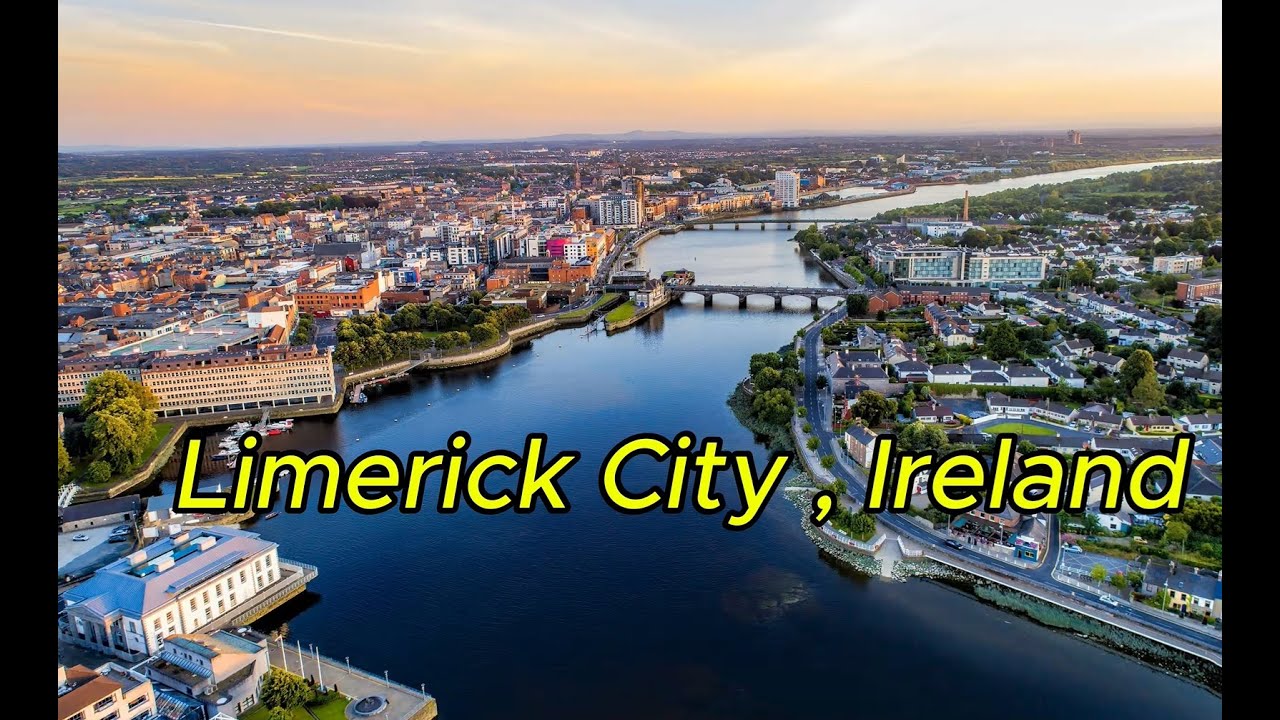 Limerick City in Ireland | 4K Walking Tour 2024