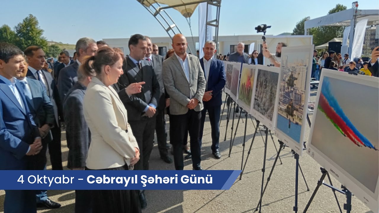 Cəbrayılda Şəhər Günü təntənəli şəkildə qeyd edilib.