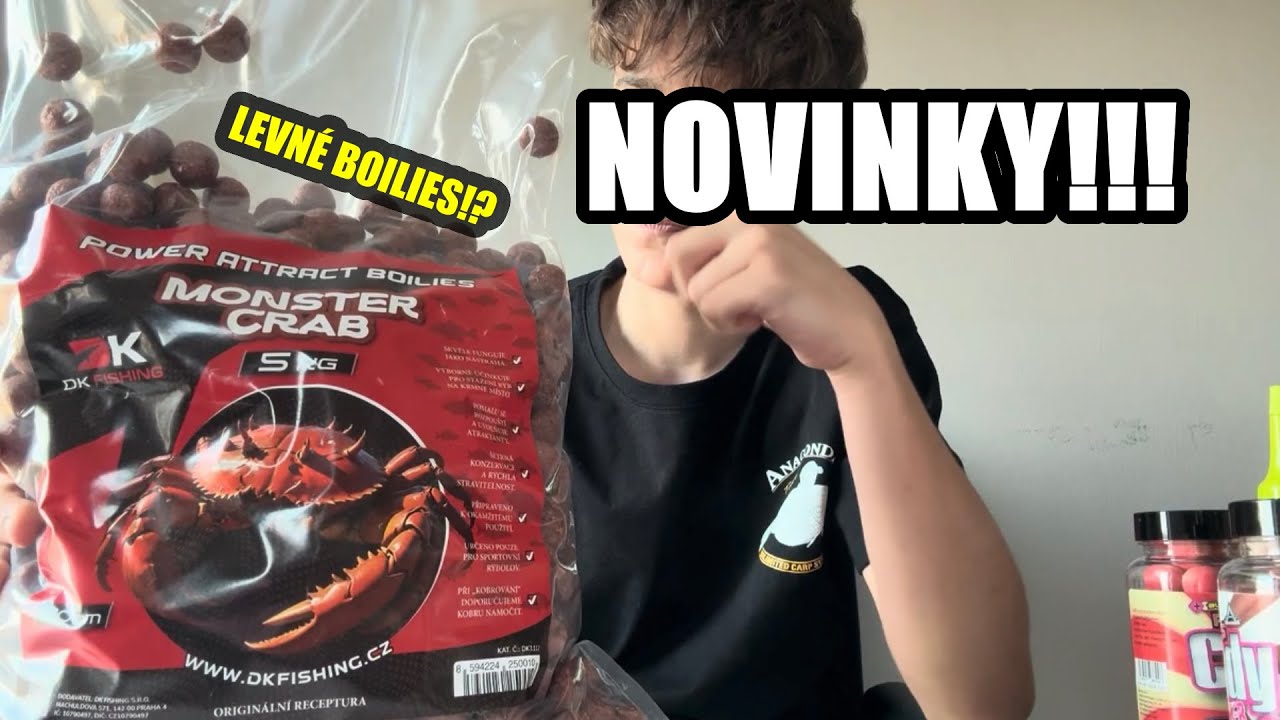Na co se chystám chytat🤔- Novinky na rok 2025!!!🚨- zkouším nové druhy boilies 🧆