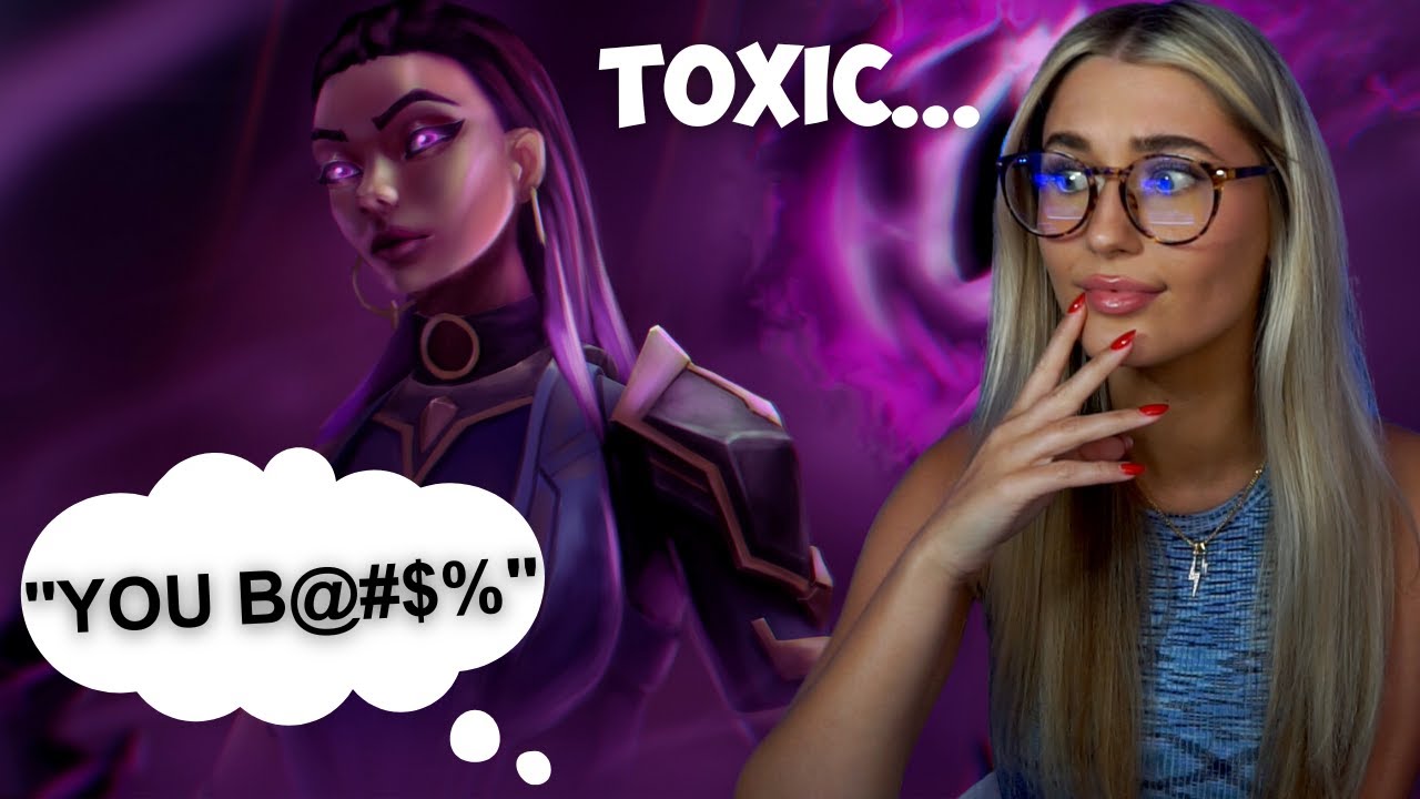 I met my FIRST toxic gamer girl in solo Q ranked