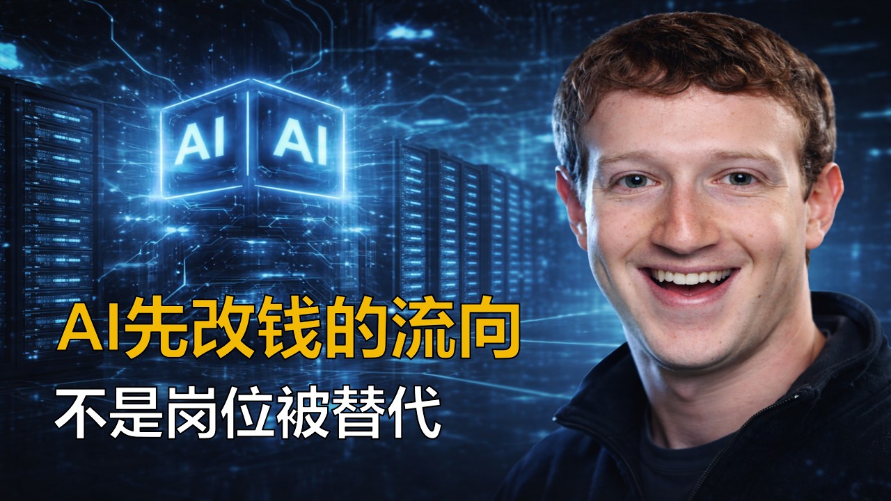 AI时代，公司最先调整的不是人，而是钱|Meta裁员|加码AI
