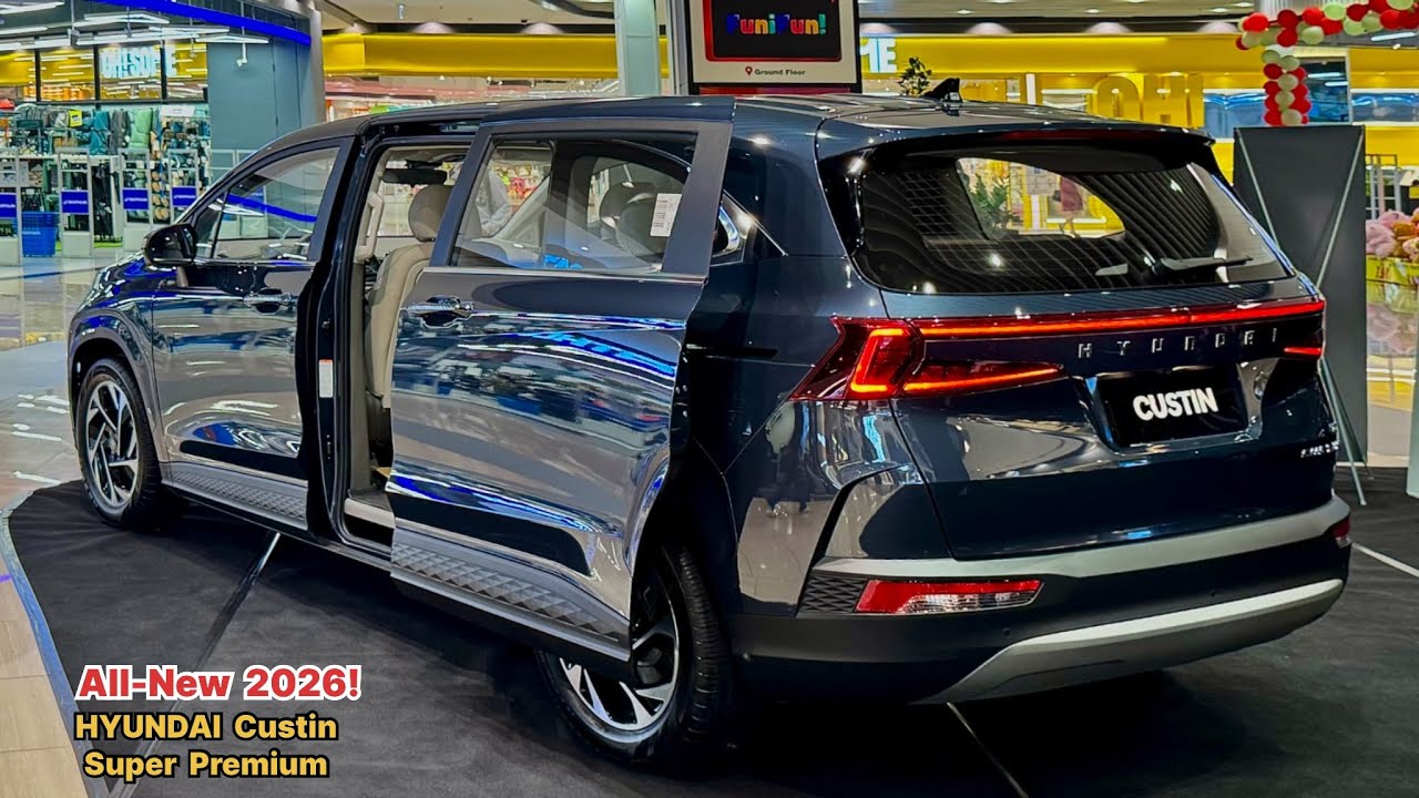 Совершенно новый 2026 год! Hyundai Custin Premium - новый VIP-класс: производительность, комфорт ...