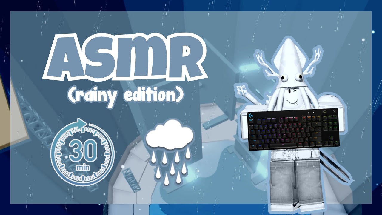 30 Minutes of Rainy Sleepy Tower of Hell ASMR | Roblox ASMR