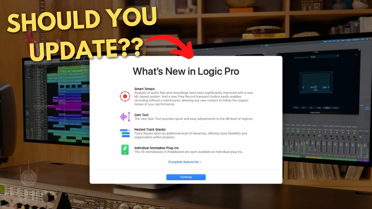 When Should You Update Logic Pro? Your Qs Answered
