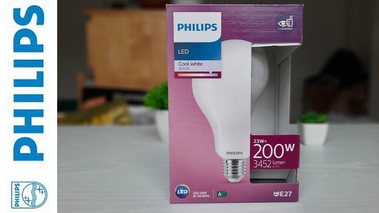 Philips LED 23 Watt | Philips LED Bulb Light Review