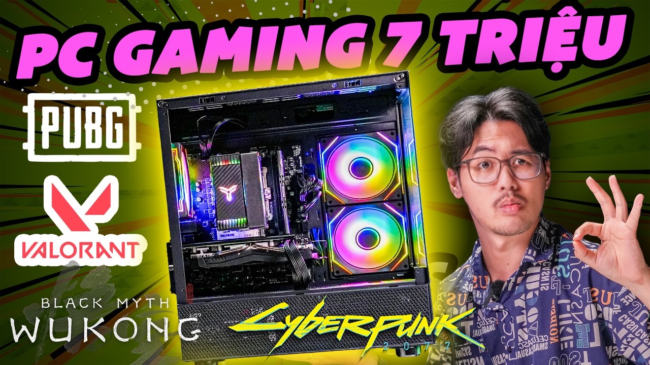 PC gaming 7 triệu mà chiến được mọi game!!!