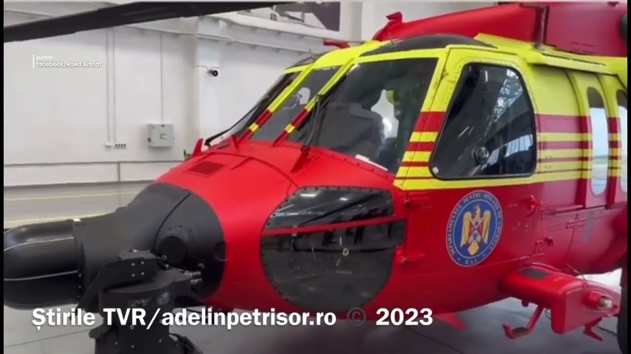 Primul elicopter Black Hawk pentru M.A.I., livrat la începutul lui noiembrie