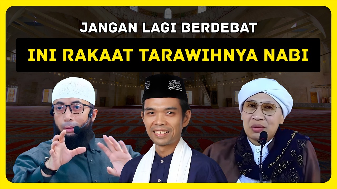 Masih Jadi Perdebatan‼️ Tarawih 11 atau 23 Rakaat, Bagaimana Praktik Nabi ﷺ?
