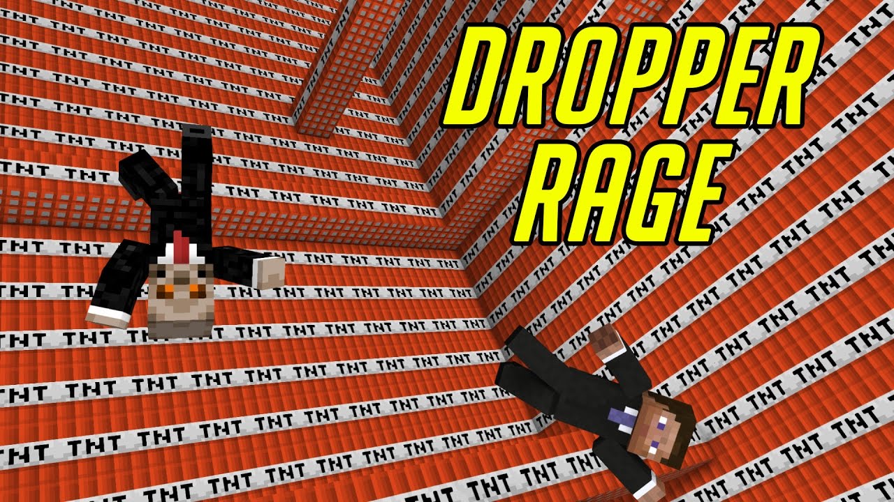 DROPPER RAGE | MINECRAFT