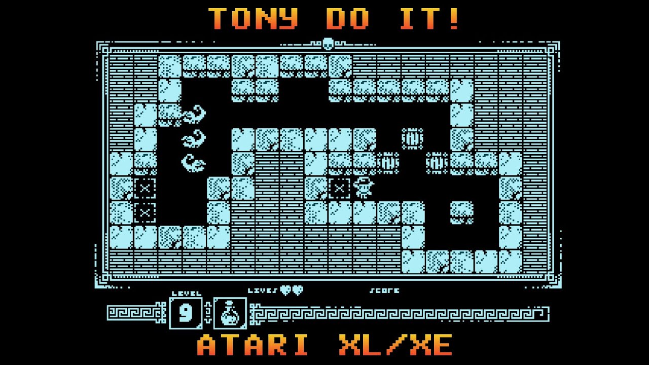 Tony Do It! Demo (2025) [Atari XL/XE]