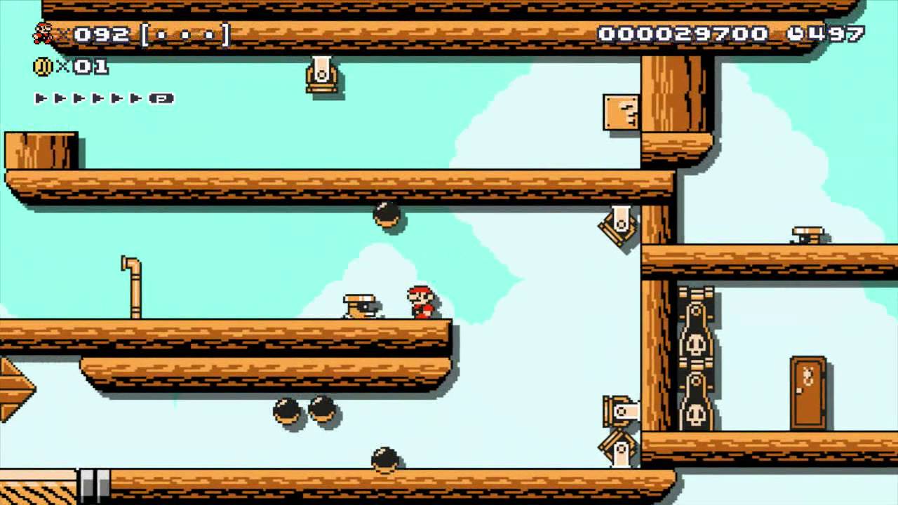 Super mario maker-creative levels