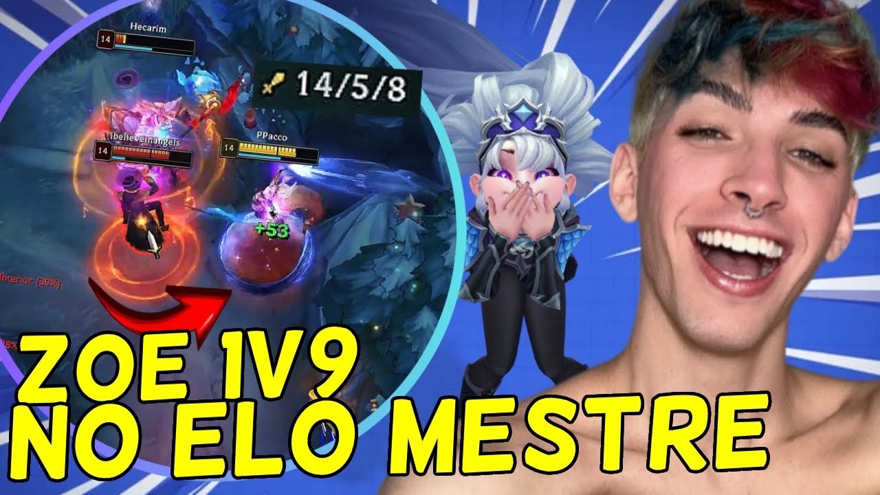 Tem como carregar de Zoe??- League of Legends 