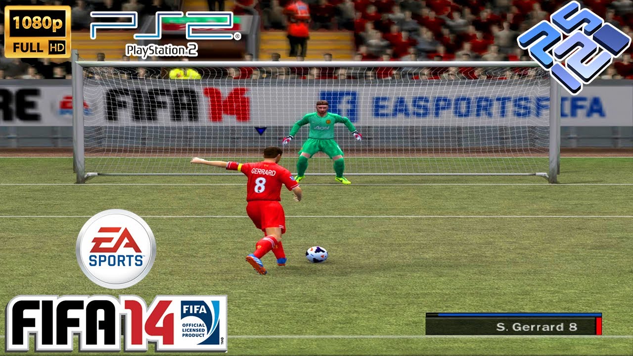 FIFA 14 PS2 HD Gameplay (PCSX2)