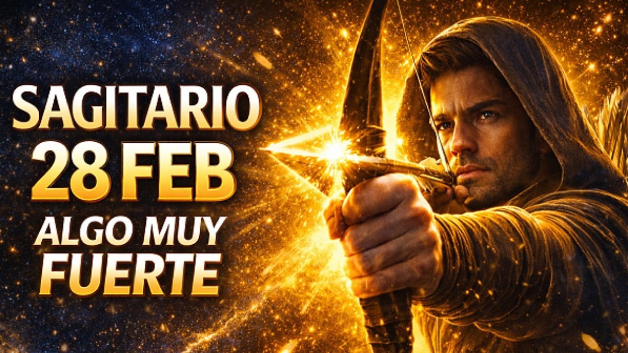Sagitario ♐ — Viene Algo Muy Fuerte Que Solo Ocurre Pocas Veces  28 de Febrero 2026