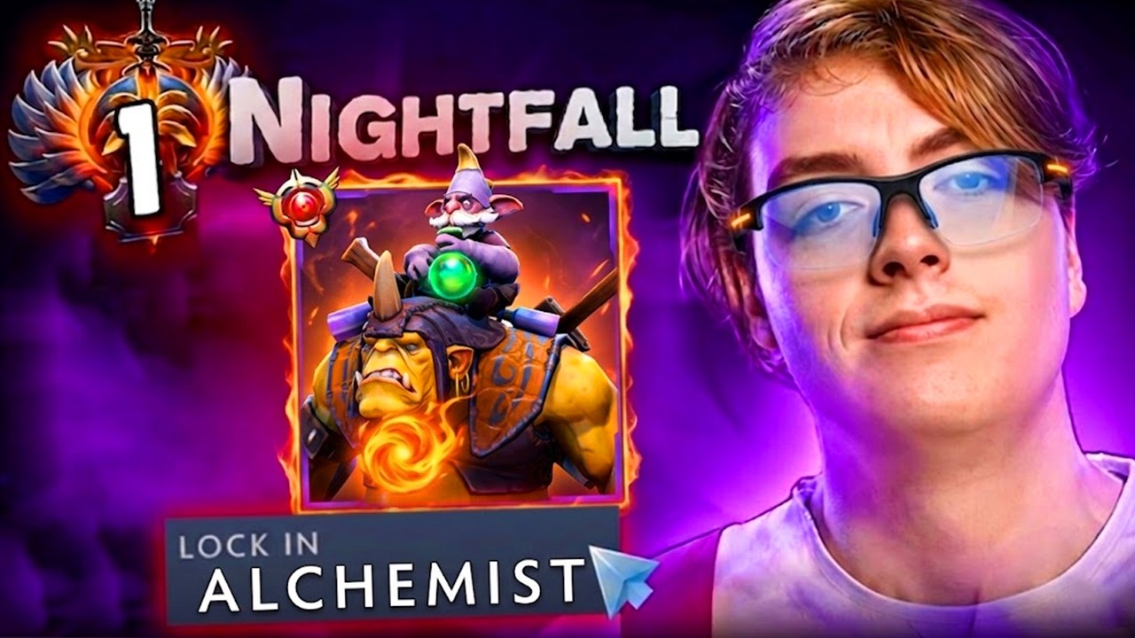 7.41 Alchemist is INSANE! Nightfall Drops a RAMPAGE in Pro Game