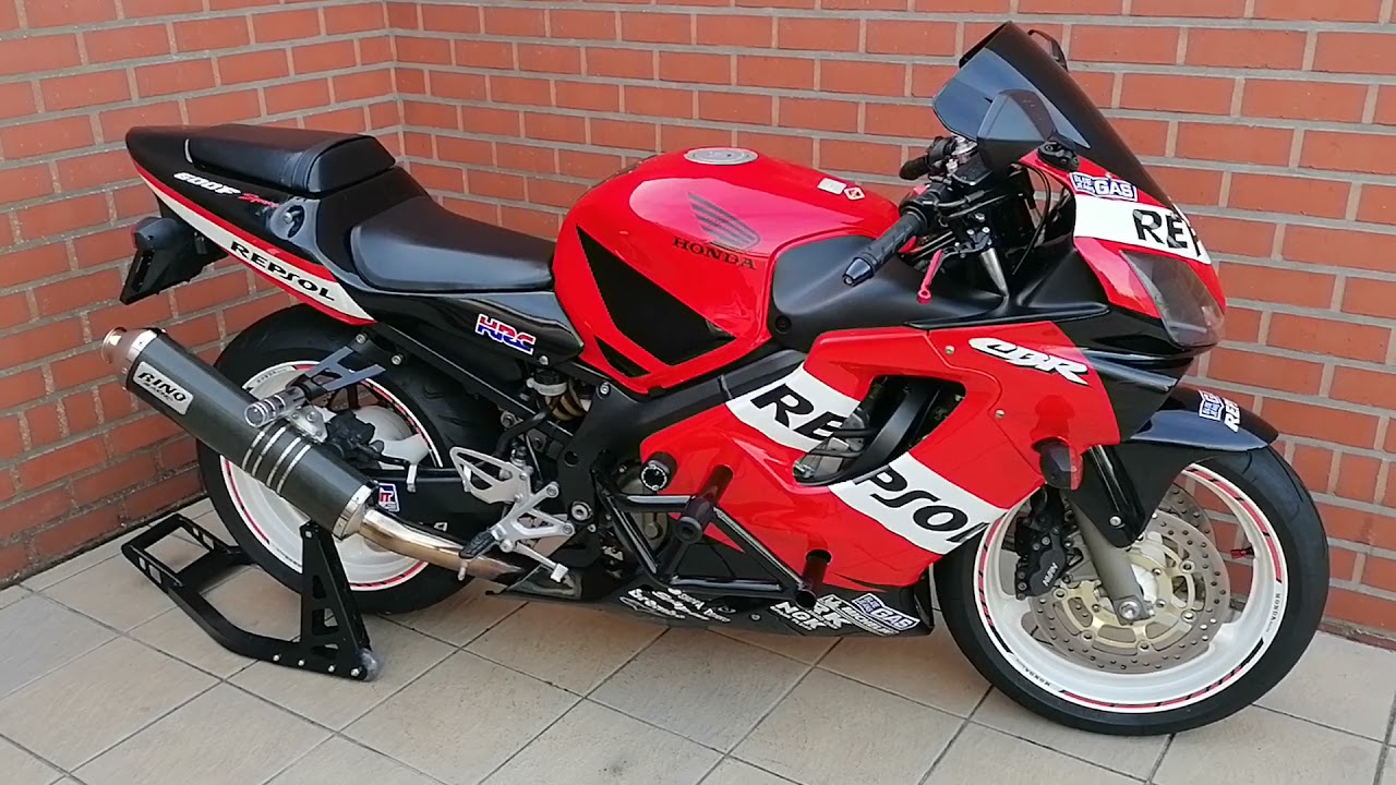 HONDA CBR 600 F4i SPORT start cold engine