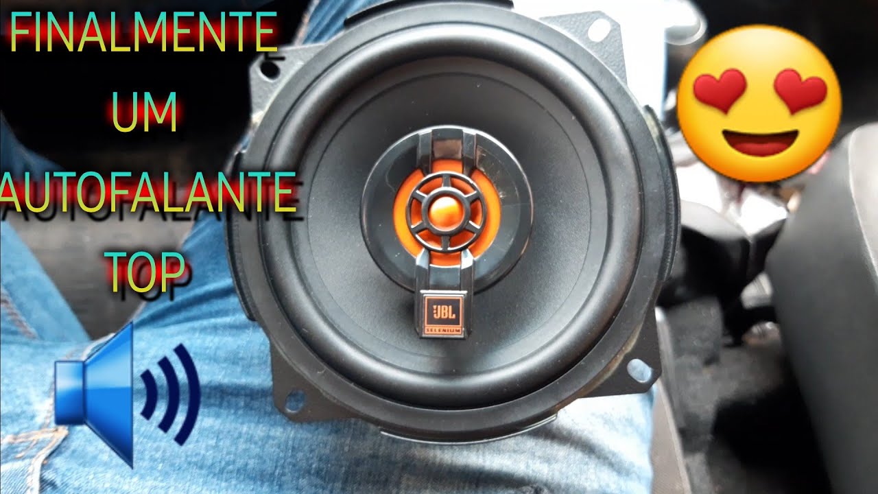 COMPREI NOVOS AUTOFALANTES DE PORTA PRO UNO!!! - JBL TRIAXIAL: 180RMS; 50W  ; 5