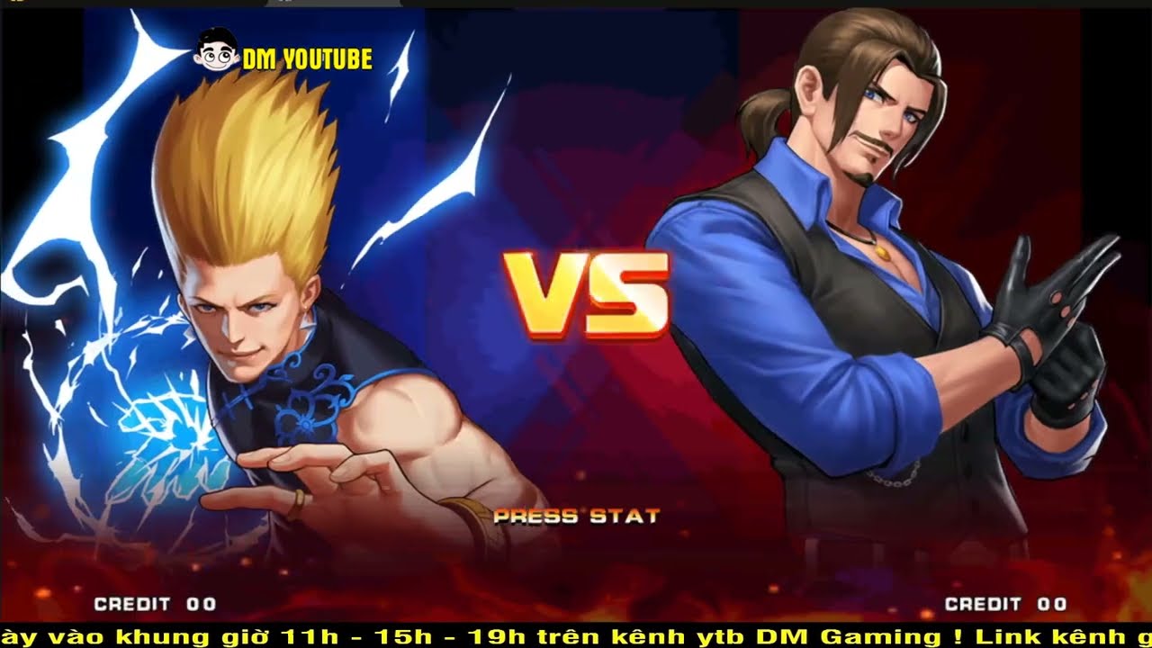 KOF98UMOL - 【 紅丸 XV Ver 】 Benimaru XV J.AVV vs  Robert XIV...Tanker thuần t&uacute;y v&agrave; tanker cover