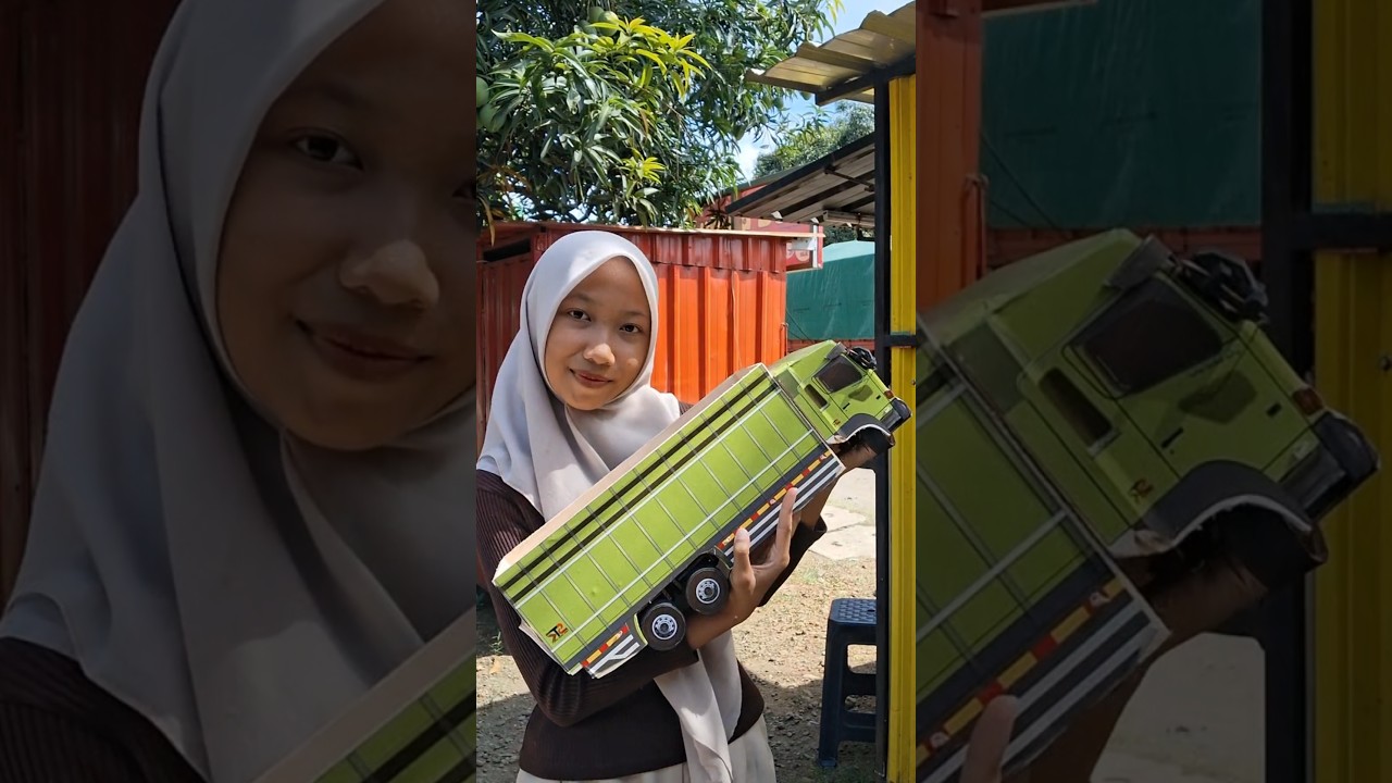 Review Mainan Truk Tronton