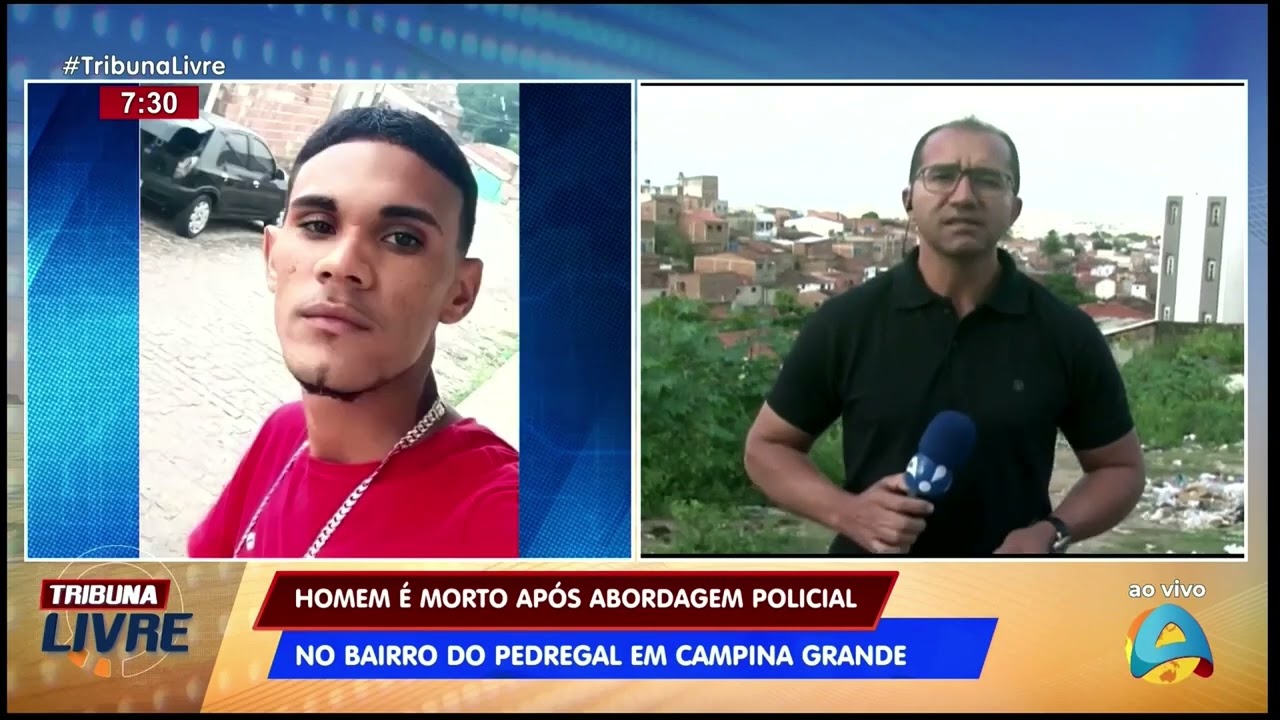 Tribuna Livre - Homem é morto após abordagem no bairro do Pedregal, em Campina Grande