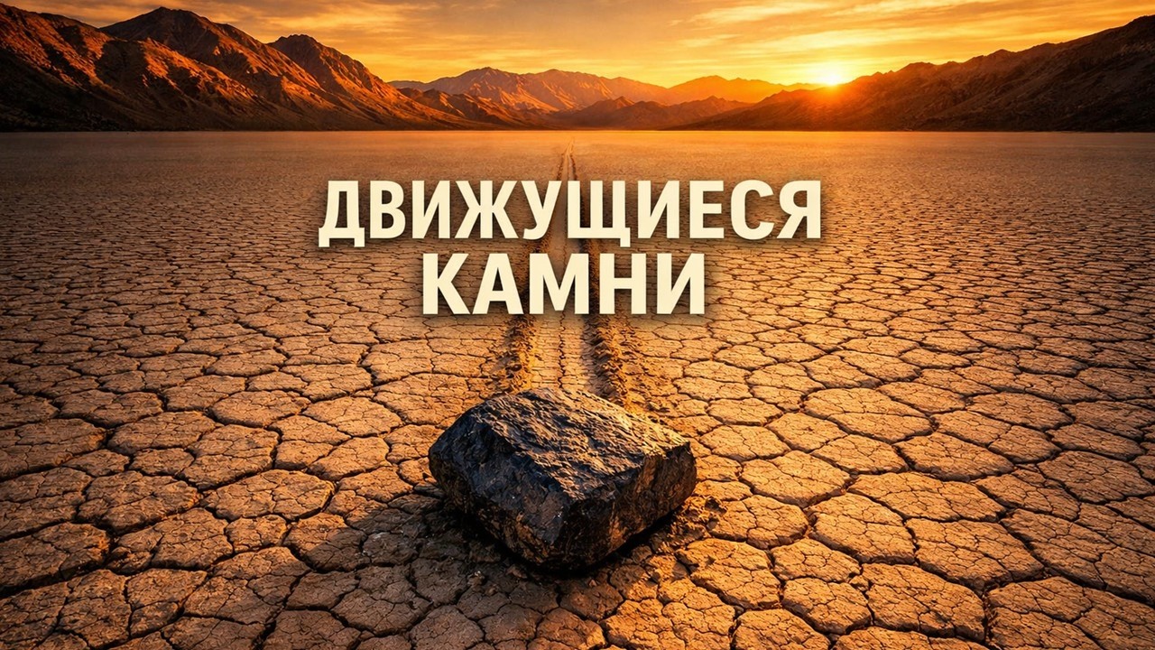 Читаем На Иврите для Продолжающих: самодвижущиеся камни из Долины Смерти.