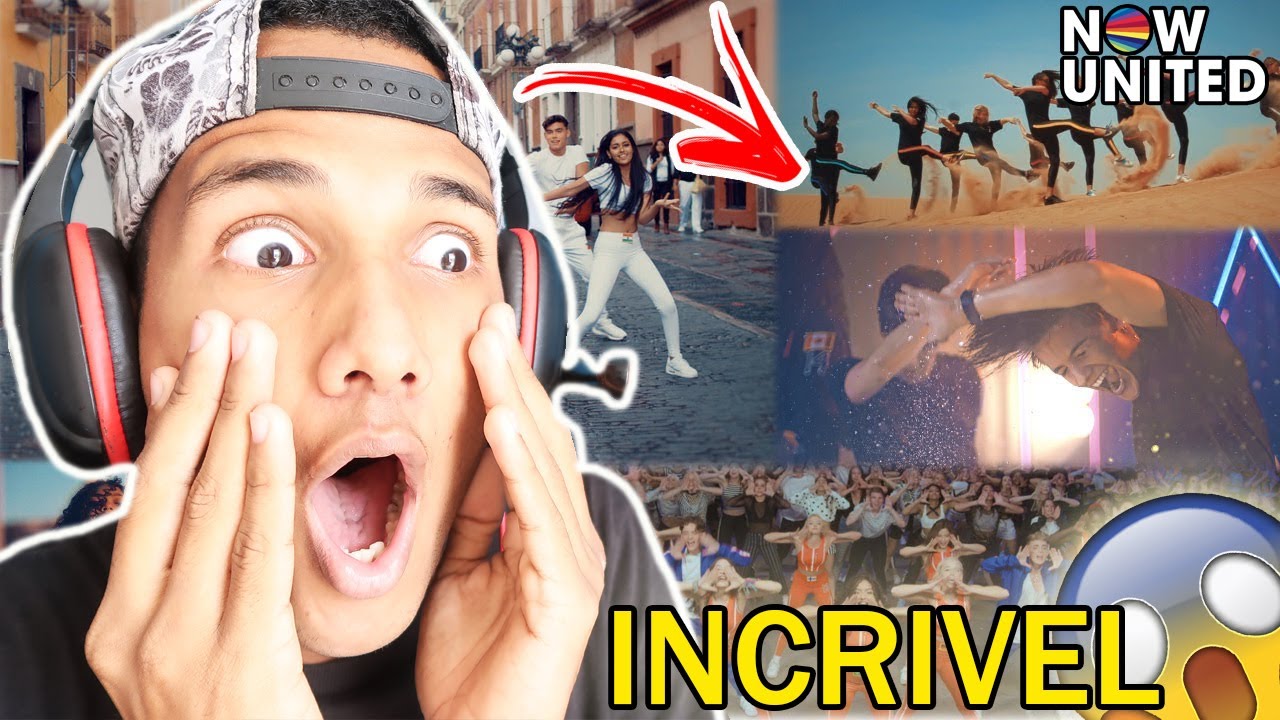REAGINDO A NOW UNITED THE BILLION VIEW MASHUP( INCRÍVEL )