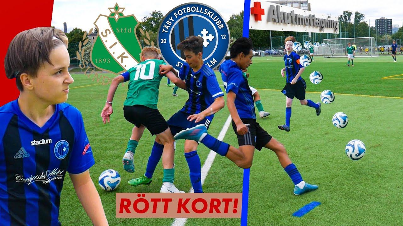 JAG TVINGAS ÅKA TILL AKUTEN & MARKO GÖR MÅL FRÅN HALVA PLAN!! | Sundbybergs IK-Täby FK