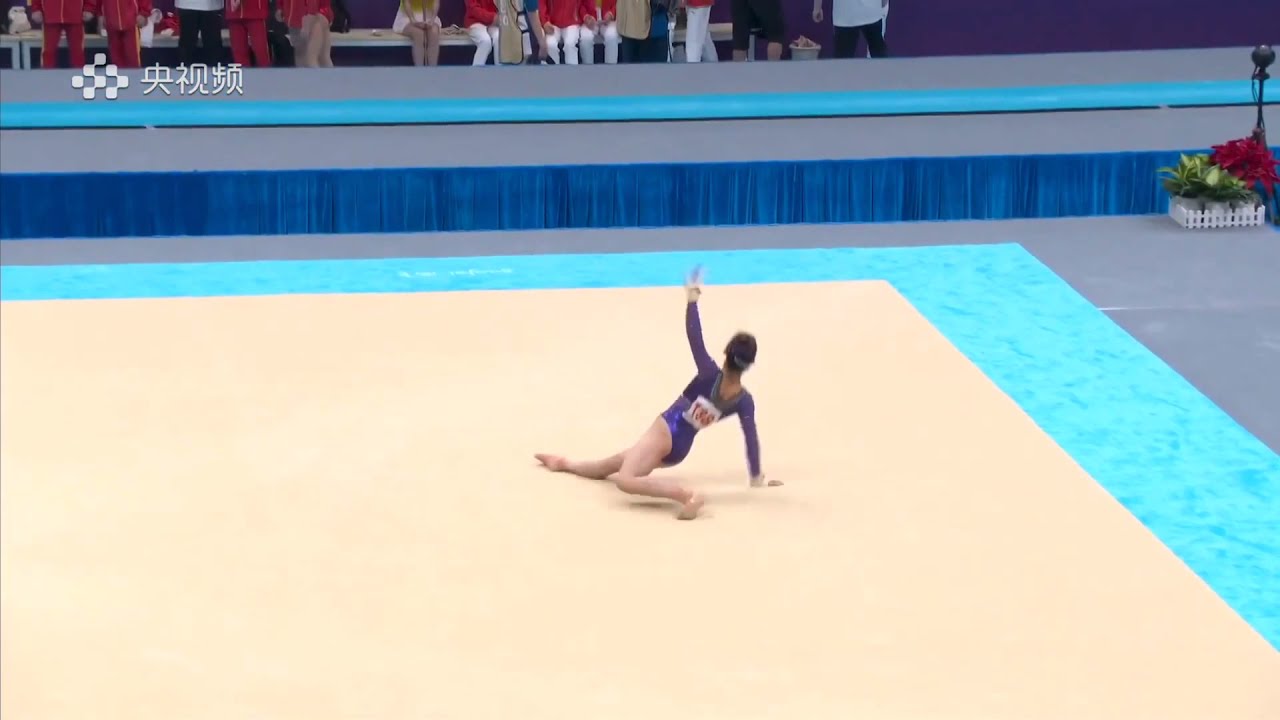 Luo Rui (highest E-score in TF) - FX TF - 14th Chinese National Games 2021 Shaanxi