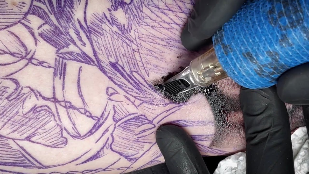 Lady Justice Tattoo | Time lapse