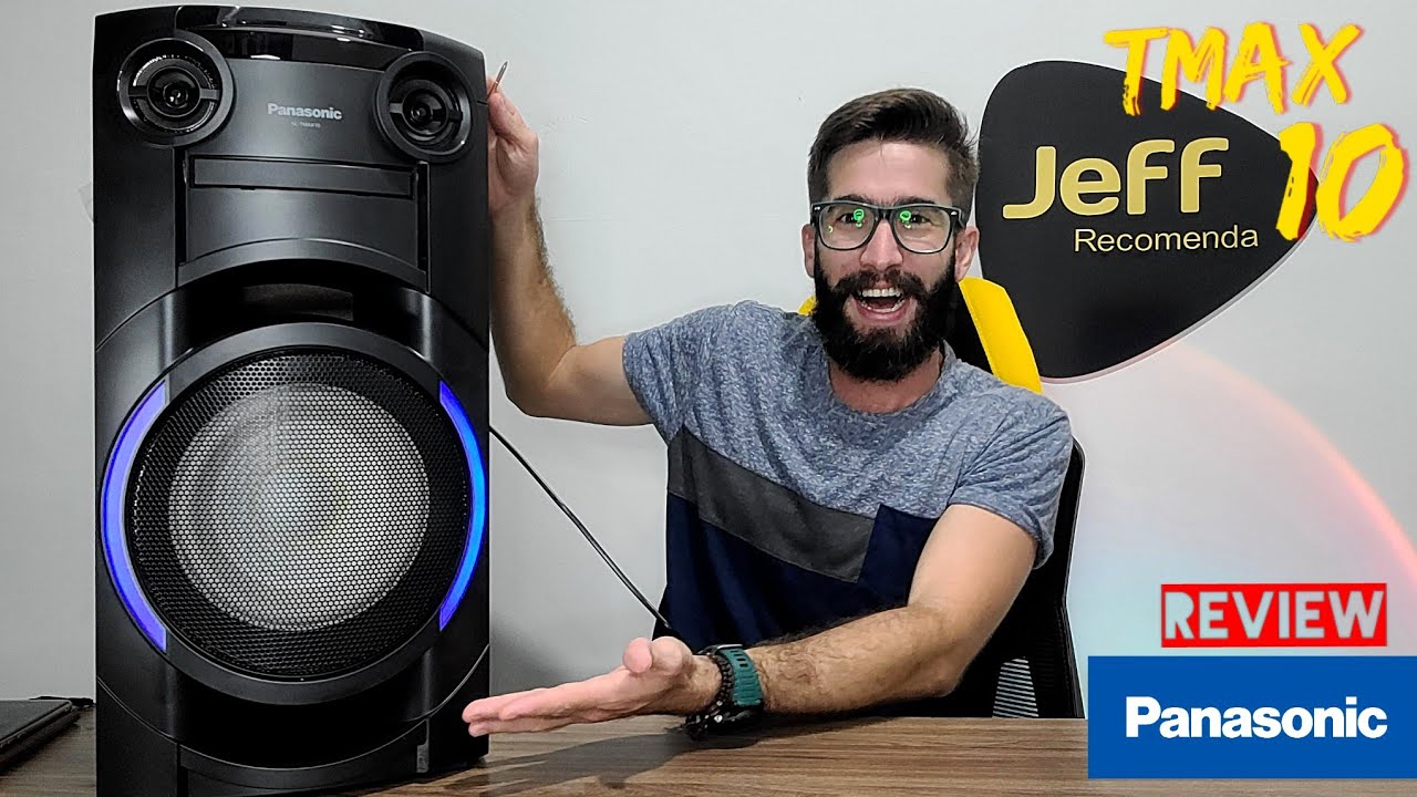 Caixa de som PANASONIC SC-TMAX 10 250W RMS: ESSA &Eacute; FANT&Aacute;STICA! (An&aacute;lise Completa)