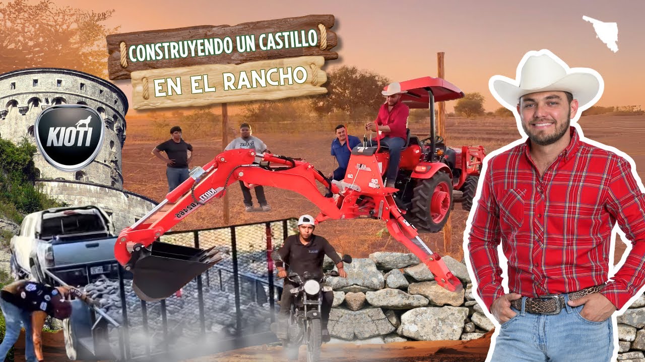 Estoy construyendo un castillo en el Rancho.