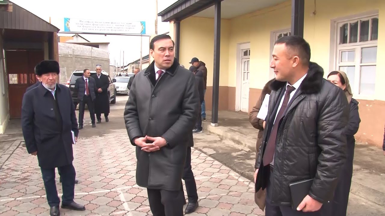 Чоркӯҳ  Боздиди раиси шаҳри Исфара