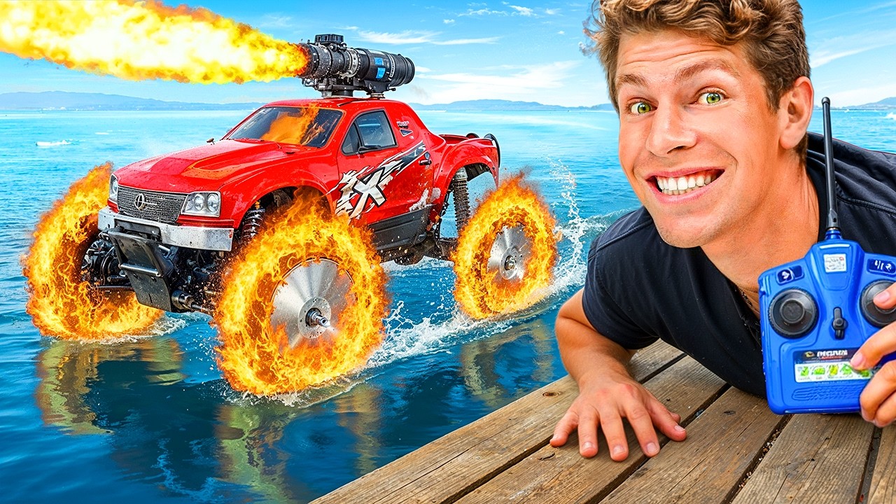 Построй самую смертоносную игрушечную машину и выиграй $1,000!