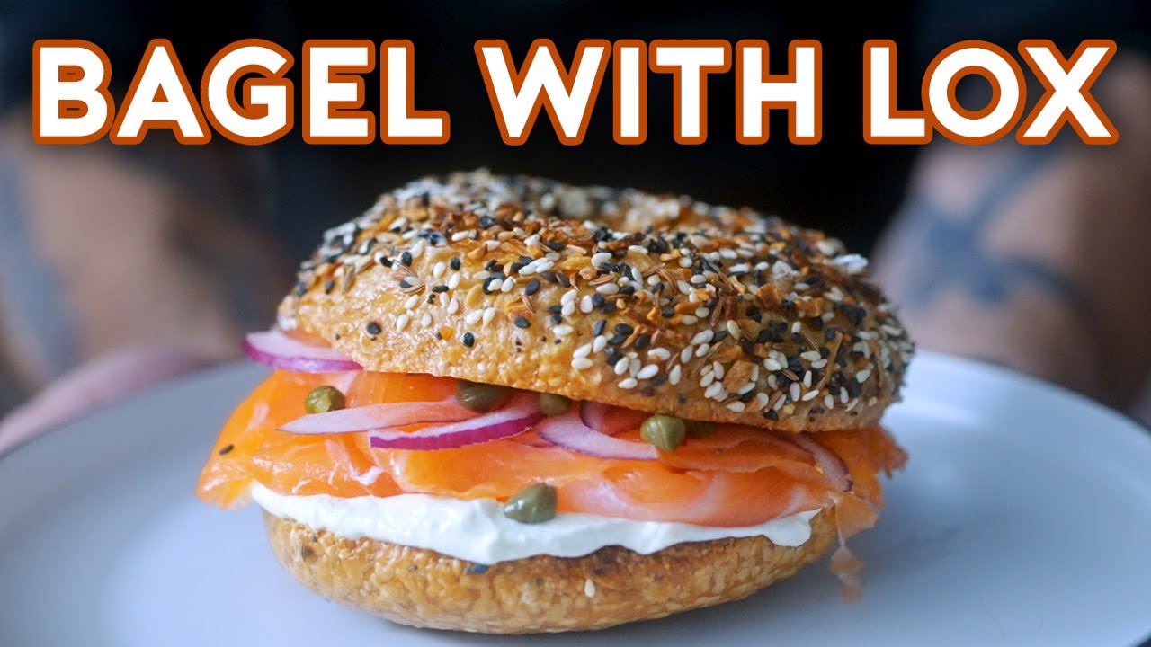 Бублик с лососем от мистера и миссис Смит | Binging with Babish