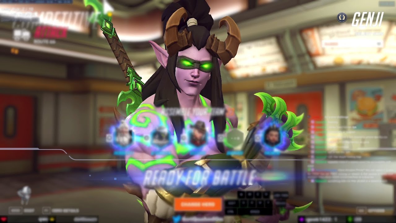 GETQUAKEDON DOOMFIST MAIN PLAYS AS GENJI! 43 ELIMS! OVERWATCH 2 SEASON 11