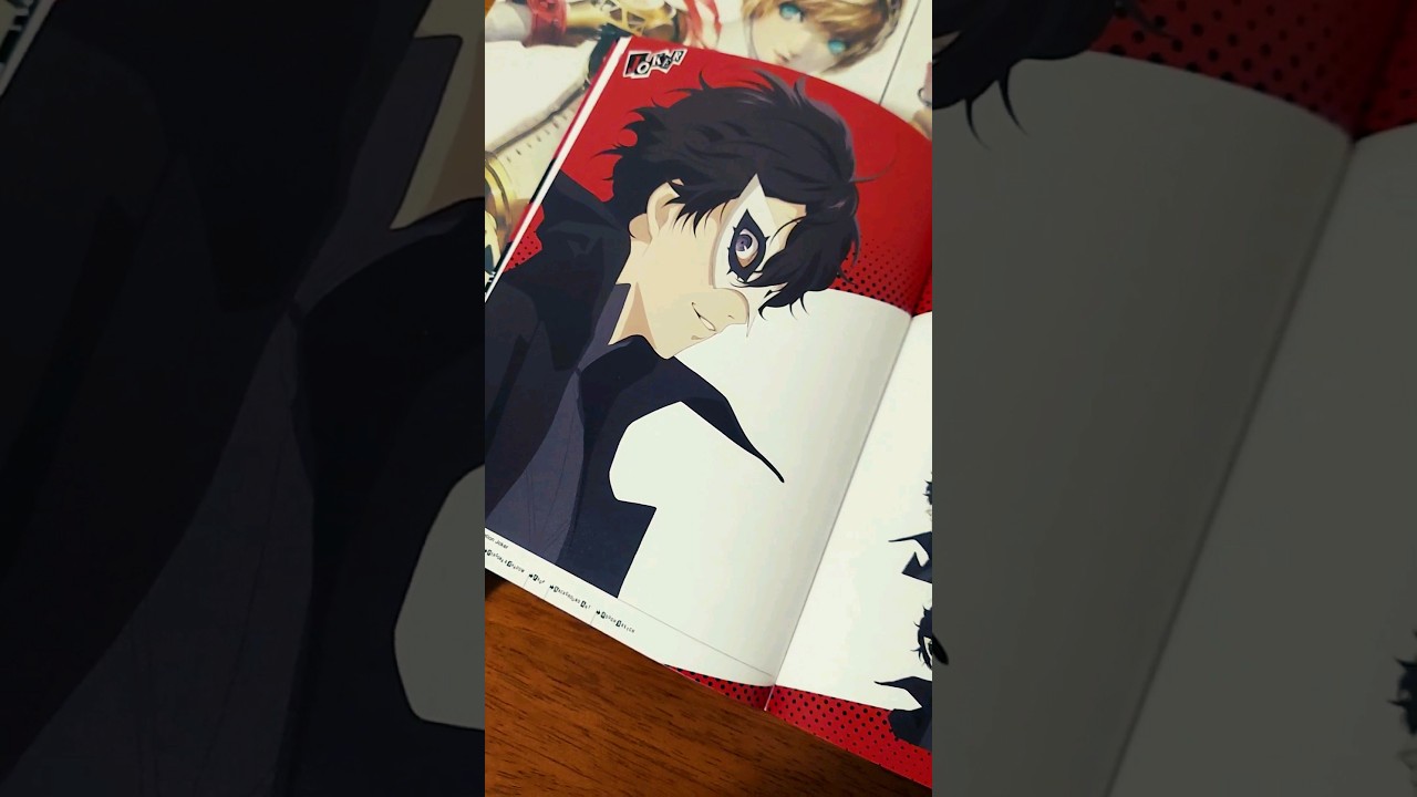 Joker's Drip Is TOP TIER In The Persona 5 Animation Artbook!