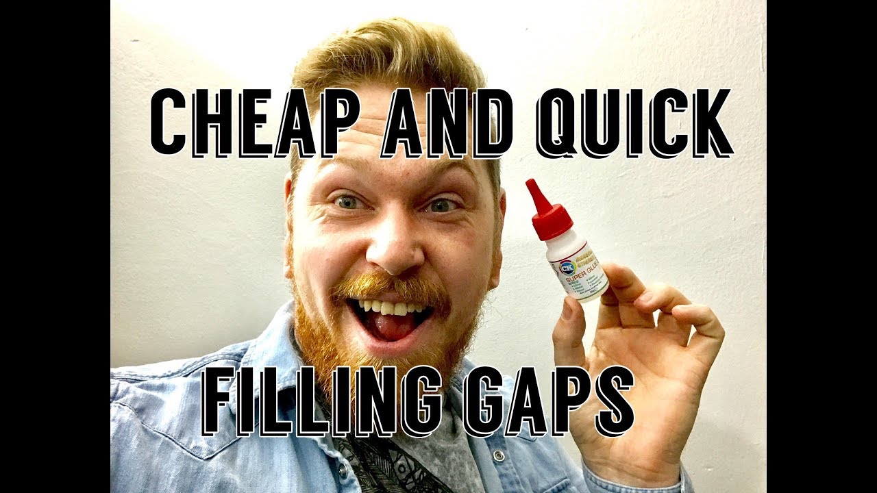 How To Fill Gaps On Models Without Liquid Green Stuff: Super Glue Hack