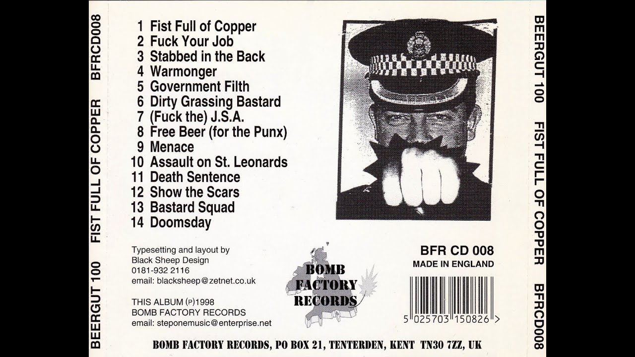 beergut 100  -  fist full of copper (full album)