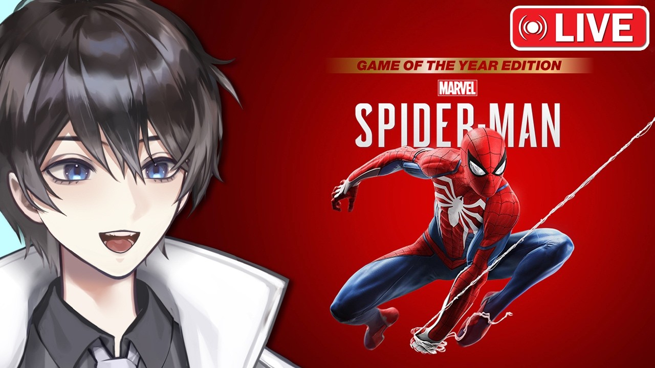 🦷 Spooderman Sunday - 1st Playthrough of Marvel's Spiderman today! (Please support my !pc goal)