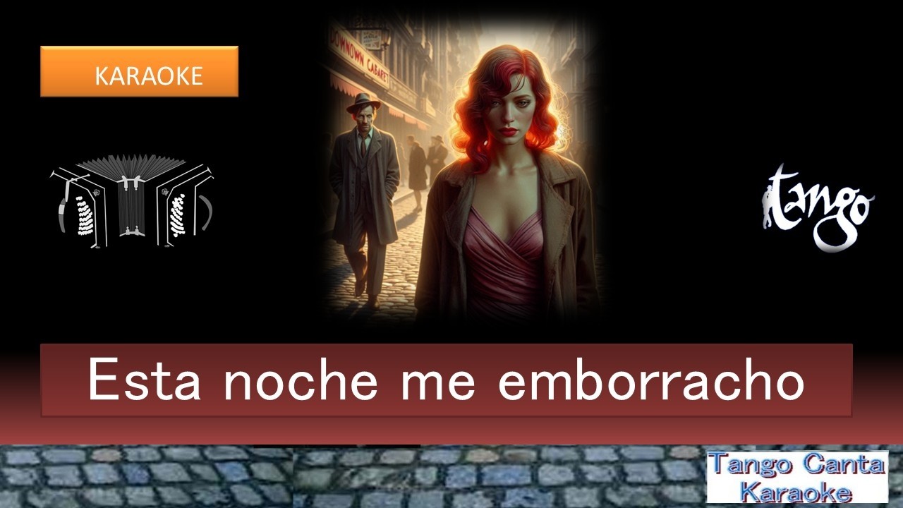 ホームカラオケ練習 Esta Noche Me Emborracho (2)(canta)
