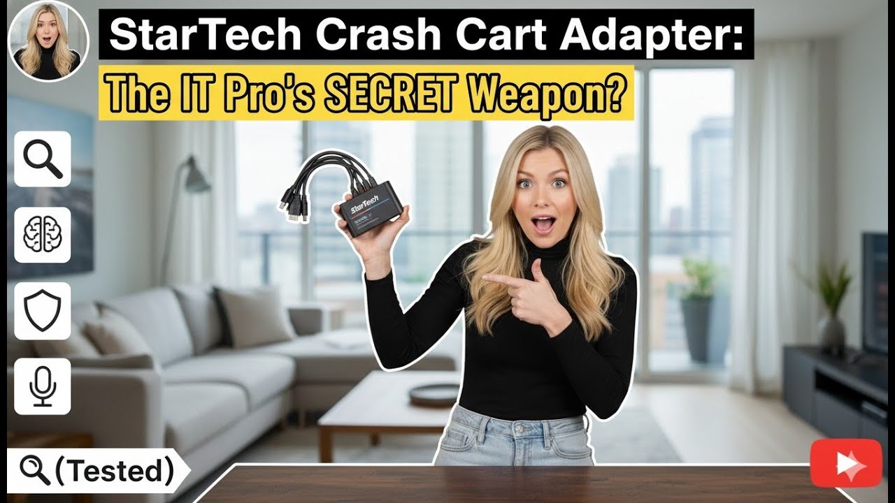 StarTech Crash Cart Adapter: The IT Pro's SECRET Weapon? (Tested)