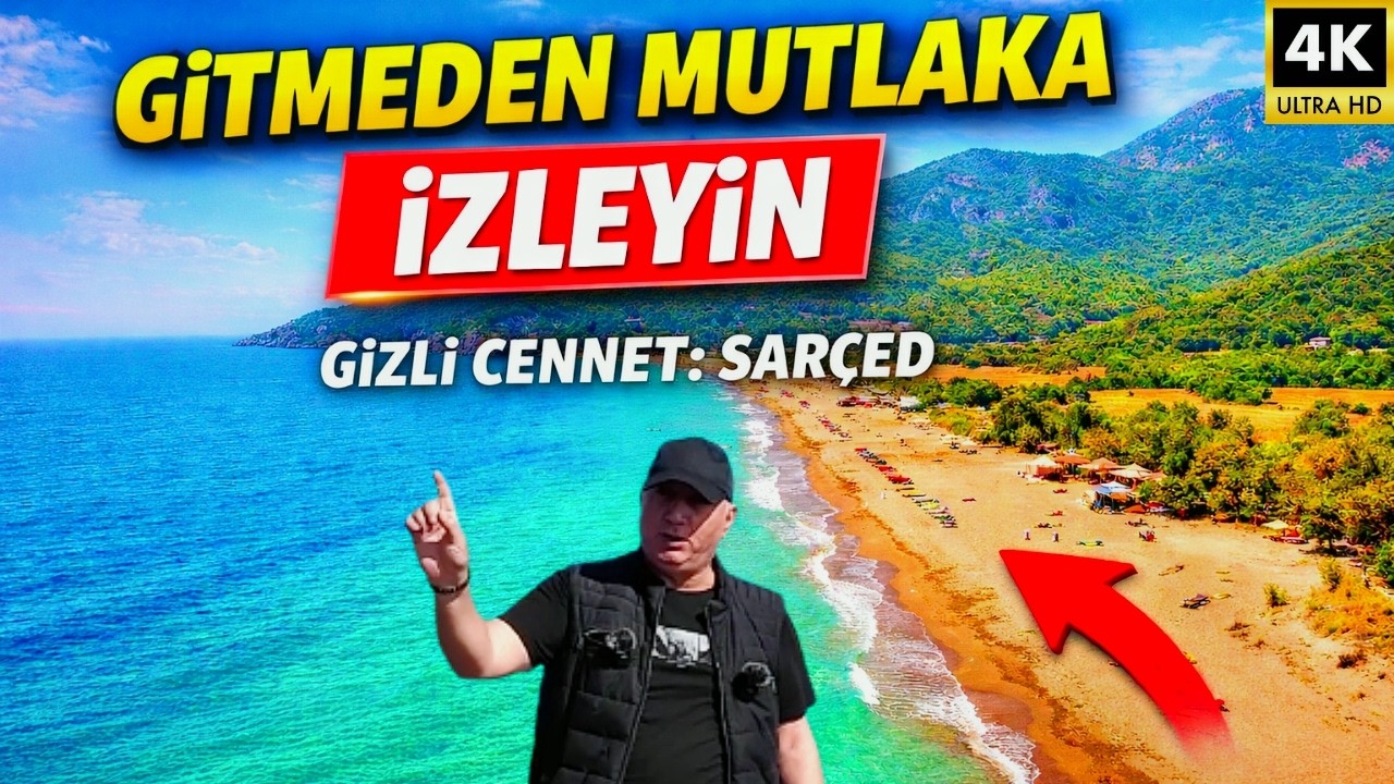 Dalaman & Ortaca’nın İncisi Sarıgerme SARÇED Plajı | Gitmeden Önce Bilmeniz Gerekenler