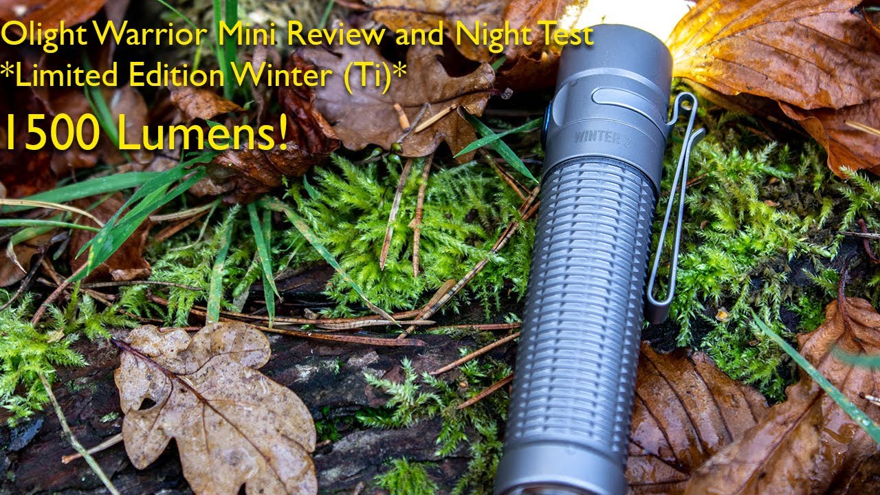 Olight Warrior Mini Winter 2020 - Review and Night Test