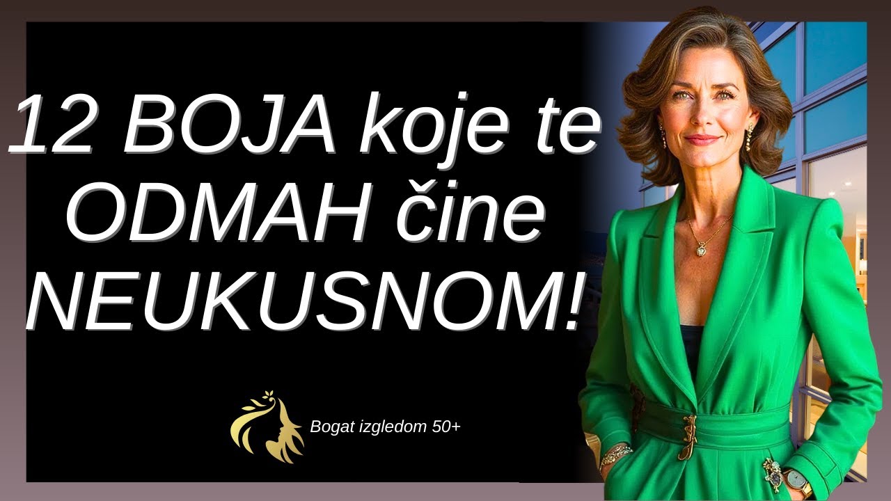12 KOMBINACIJA BOJA koje ŽENE VISOKE KLASE NIKADA NE NOSE – Izbjegnite LOŠ UKUS u 2025.