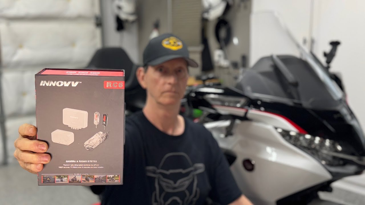 INNOVV RC6 Blind Spot Monitor and Camera REVIEW | Honda Goldwing