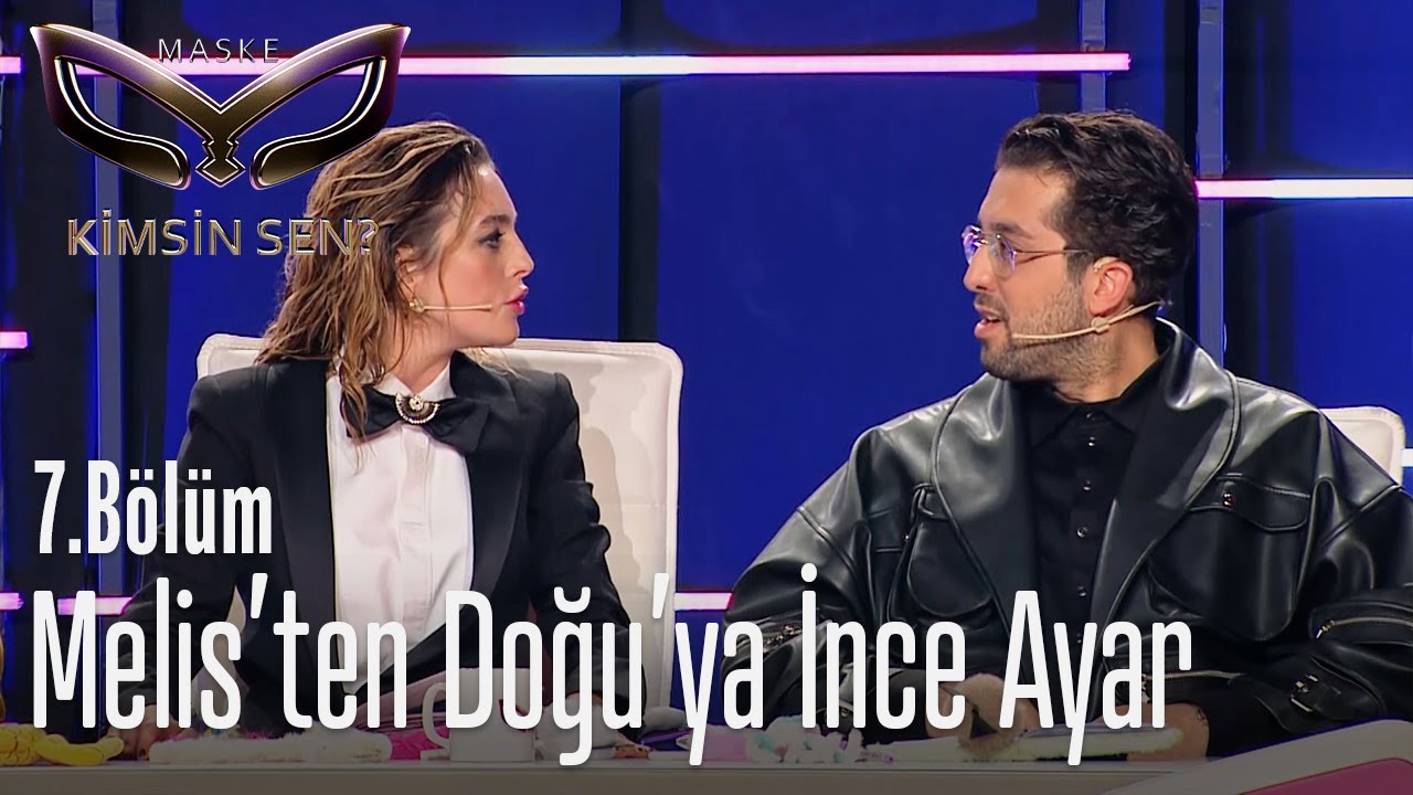 Melis Sezen'den Doğu Demirkol'a ince ayar - Maske Kimsin Sen? 7. Bölüm