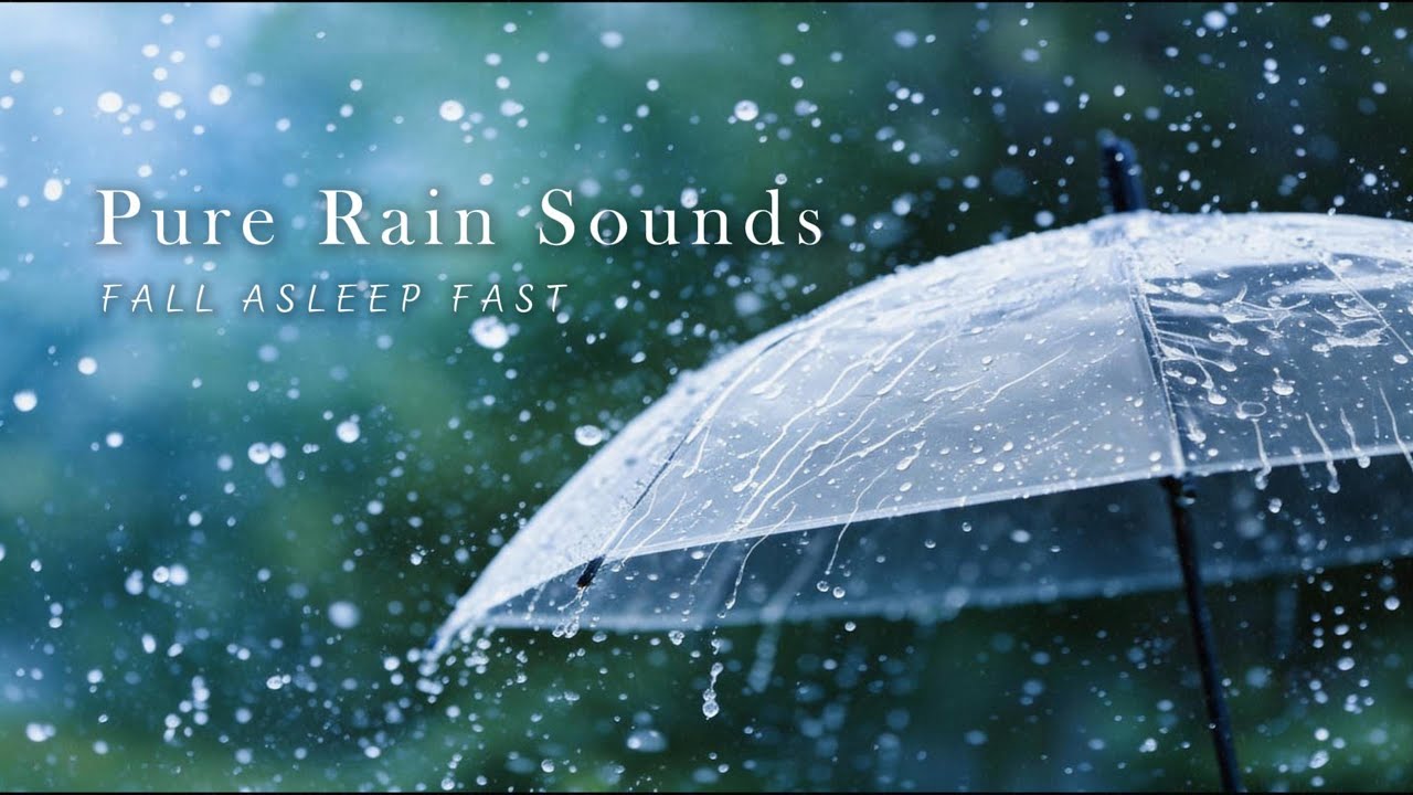 Pure Rain for Sleeping • Fall Asleep Fast with Night Rain